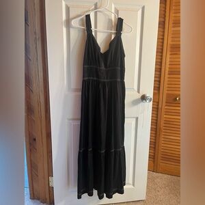SCOOP Black Maxi Dress
